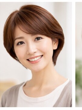 リーフ 焼津店(LeaF) 大人女性に人気のレイヤーショート