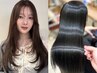 【さくら指名限定】リタッチ縮毛(半年程度)+カット+縮毛専用ケア