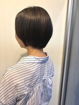 ペスカケイクリエイティブ(PESCA K-CREATIVE) 丸みシルエットの大人コンパクトショートボブ