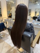 ドラン 京橋店(DRAN)&nbsp;艶感たっぷりラベンダーブラウン【髪質改善/京橋】