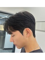 エイバヘア 新大久保(AVAHAIR)&nbsp;[韓国独自] シースルーダンディーカット＋全体ダウンパーマ