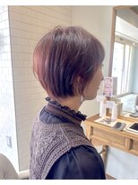 アンリー(Anree)&nbsp;《Anree》お客様snap◎暖色カラー×くびれショート
