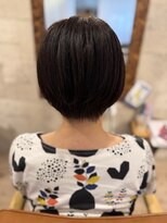ヘアサロン アプリ(hair salon APPLI) 大人の艶感コンパクトショートボブ◎