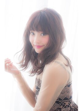 クラン(clan) ふわカール大人愛されセミロング