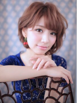 ラ ブレス なんばスカイオ(LaBless) 大人かわいい 小顔ショートボブ