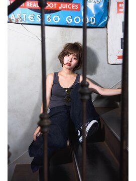 ミエルヘアーエスト 新宿店(mielhair est) ファッション×ボブ