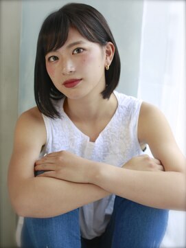 バース(BIRTH) 天神【BIRTH】ワンサイド前下がりボブ3