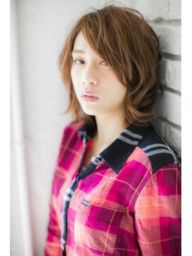 アジールヘア 所沢プロペ通り店(agir hair) プチウルフマッシュショート【所沢】