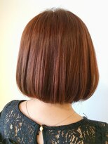 フレイムスヘアデザイン(FRAMES hair design)&nbsp;シンプルボブ×インナーピンク