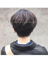 リンク ヘアスペース(Link hair space) 【Link西村】[お客様スタイル66］#ハンサムショート#パーマ#ash