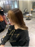 フェイスフレーミング×インナーカラー