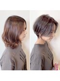 【ビフォーアフター】女性らしさが◎ボブstyle