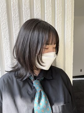 ネオリーブカップ 町田店(Neolive capu) ミディアムウルフカット