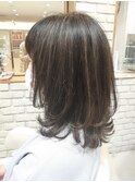 大人ウルフ☆極細ハイライト