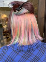 ヘア メイク ココ(hair make coco)&nbsp;インナー★ユニコーンCOLOR♪
