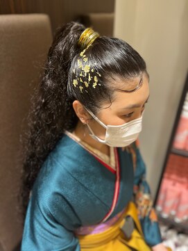 タヤ 東急百貨店吉祥寺店(TAYA) 成人式髪型卒業式髪型成人式ヘア卒業式ヘアヘアアレンジアップ