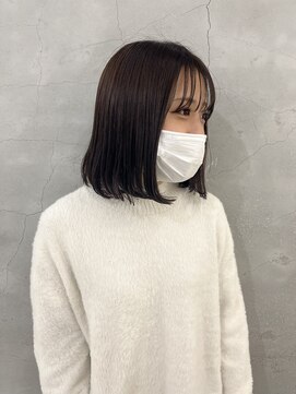 エンドリンク(endlink) 透明感秋カラーシンプルロブ