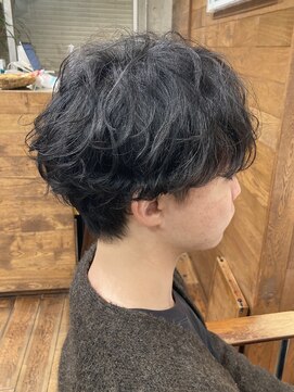 シルフィ(sylph) マッシュ、ナチュラルパーマ