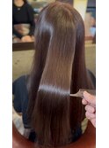 ロング必見☆ツヤストレート