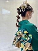 振袖着付&ヘアセット