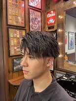 ヘアーデザイン スワロー(hair design Swallow) メンズ　ツイストスパイラルパーマ