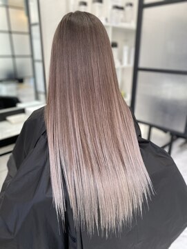 ラムシェール(LamChele) 【lamchele】シルバーグレー×シールエクステ