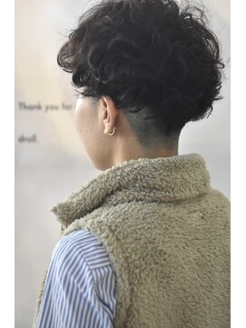 ヘアメイク ドロール(hair make DROLL) 刈上げ女子２ブロックパーマ