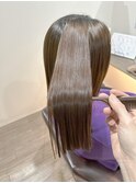 髪質改善ストレート