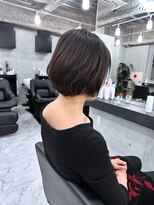 エンディアリング 東銀座(Endearing)&nbsp;黒髪/グレーベージュ/レイヤーロング/前髪パーマ/銀座/東銀座