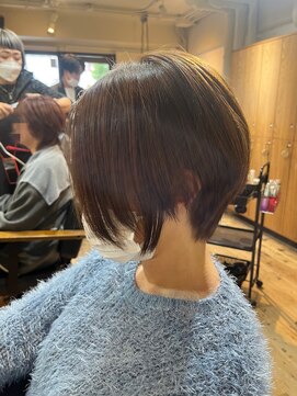 ビグディーサロン 武庫川(BIGOUDI salon) 韓国風　くびれレイヤーショート