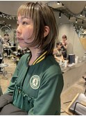 bibito ウルフミディアム　イヤリングカラー　ハイトーン