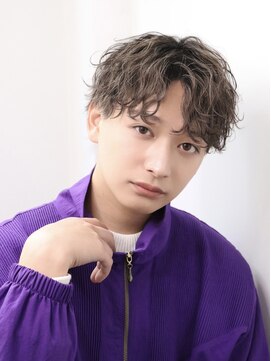 オーシャントーキョーウエスト 心斎橋 (OCEAN TOKYO WEST) 波巻きパーマメンズツイストスパイラルパーマツーブロック