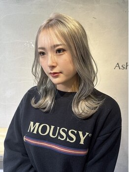 アッシェオレン(Ashe oleng)の写真/【二条】貴方だけのオーダーメイドカラー。生活になじむ“細ハイライト/トレンドカラー/大人ハイトーン”を