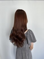 フロレゾン(florasion) プルエクステ×レッドブラウン