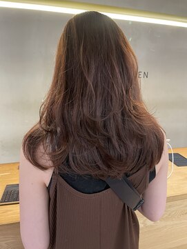 ローレン(LOREN) 透明感髪質改善ベージュダブルカラーミルクティーグレージュ