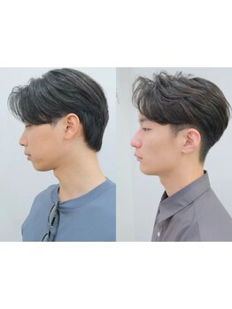 頭皮ケアで好印象の清潔感のあるStyleに◎【カット+プチスパ\4500/カット+カラー\7500】