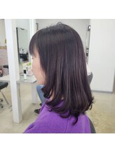 スターカット 新大工店&nbsp;ボルドー系白髪ぞめ♪【新大工/白髪染め/髪質改善】