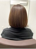 内巻きボブ