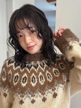 ローネス(LONESS) スパイラルパーマ　ウルフパーマ　ロングウルフパーマ