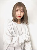 《袴田》レイヤーボブ/ベージュ