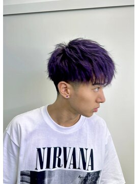 メンズサロン キング 高槻店(Men’s salon K!ng) 波巻きツイストスパイラルパーマ/フェザーパーマ/眉毛/メンズ