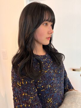 ユニバイリサ 天神大名店(uni by risa) 顔周りカット 艶髪 髪質改善トリートメント 韓国ヘア 20代