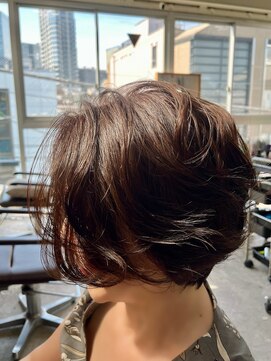 ルーファス 恵比寿 渋谷(Ruufus) モダンショートボブ  2508