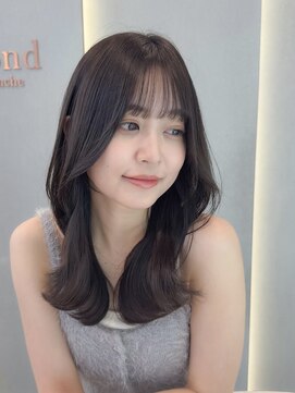 ロンド ブランシュ 錦糸町北口(Lond blanche) 暗めカラー/韓国風巻き/レイヤーカット/くすみベージュ