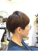 刈り上げマッシュショート