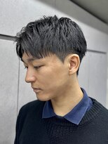 ニコ トウキョウ ロジック(nico TOKYO Logic)&nbsp;刈り上げアップバングスパイキーショートパーマスパイラルパーマ