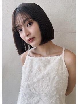 トリコ アヴェダ ららテラス北綾瀬(tricot AVEDA) ショートボブ/切りっぱなしボブ/ミニボブ/ボブ/北綾瀬