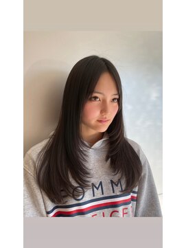 リノア 鵠沼海岸(LINOA) 韓国風ロングレイヤーカット！