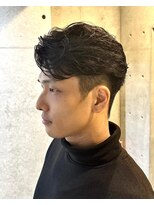 ブルニール 中崎町(BLEUNIR) フェザーパーマ/フェザーショート