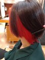 ラフィスヘアーヴィレ 福山店(La fith hair wille) メンズウルフ+インナーカラー